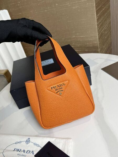 Сумка Prada женский кожа коричневый n7969934-1-2