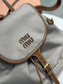Рюкзак Miu Miu женский текстиль графитовый 191296-6