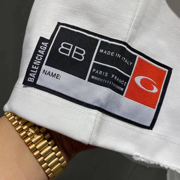 Мужская футболка Balenciaga мужской белый 173412-5