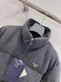 Женский пуховик Prada Loden женский графитовый s9620603-1-2