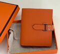 Кошелек Hermès женский кожа оранжевый 103063-1