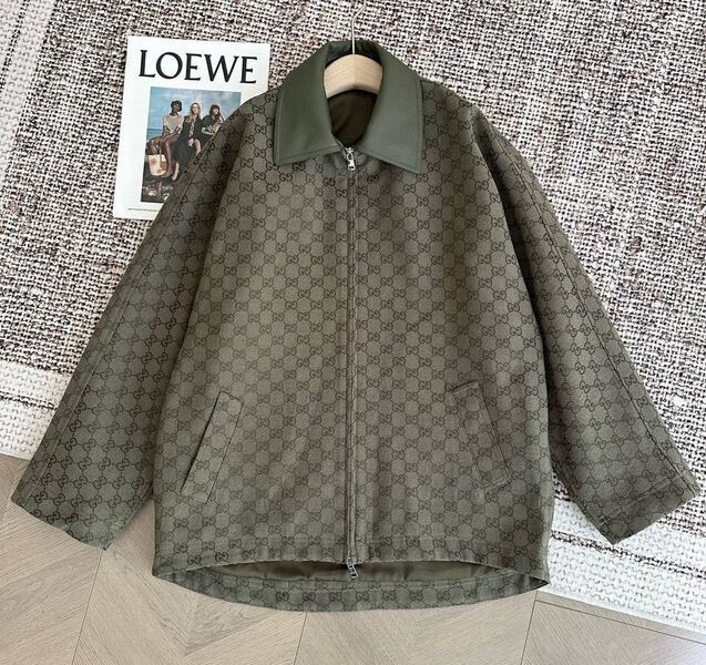 Ветровка Gucci женский болотный 199539