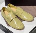 Лоферы Bottega Veneta женский кожа swift мятный 113826