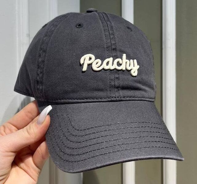 Кепка Peachy женский джинса серебристый 112322