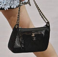 Сумка Chanel женский кожа черный 190002-3