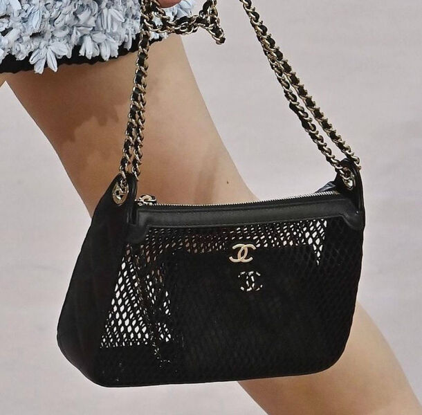 Сумка Chanel женский кожа черный 190002-3