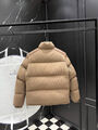 Мужской пуховик двухсторонний Moncler мужской болотный 200545-14