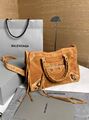 Сумка Balenciaga женский замша коричневый c1681024-1-2