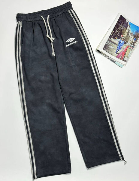 Мужские брюки Balenciaga мужской черный 169677