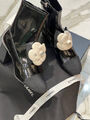 Ботильоны Chanel женский кожа черный 128610-8