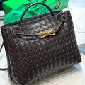 Сумка Bottega Veneta Medium Andiamo женский кожа синий 142013-4