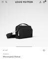 Мужская сумка мессенджер Louis Vuitton мужской кожа черный 167084-11