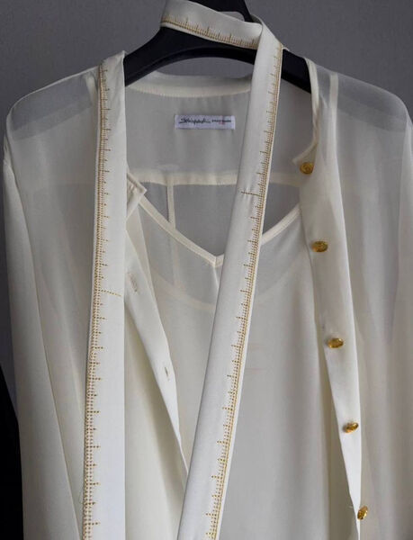 Блуза Schiaparelli женский белый 198414-2