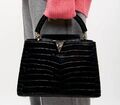 Сумка Louis Vuitton женский кожа черный 127804-1