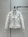 Пуховик двусторонний Hermès женский белый 63432-5