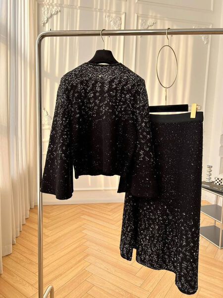 Юбка Chanel женский черный 187274-2