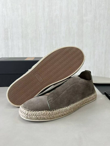 Мужские кеды Zegna мужской замша 185781-6