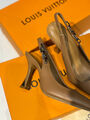 Туфли Louis Vuitton женский кожа бежевый 138259-3