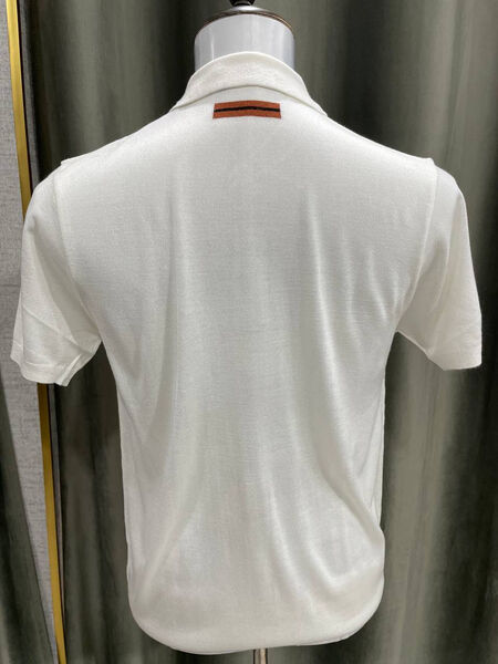 Мужское поло Zegna мужской белый 178148-3