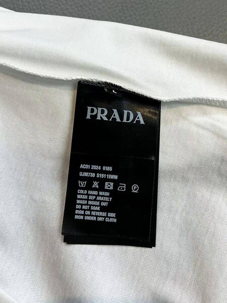 Мужская футболка Prada мужской белый 179777-8