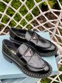 Лоферы Prada женский кожа черный 40843-17