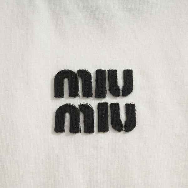 Мужской лонгслив Miu Miu мужской белый 182471-4