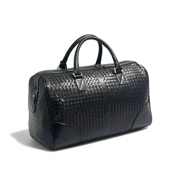 Дорожная сумка Bottega Veneta мужской кожа черный 150092-4