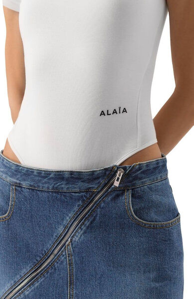 Боди Alaïa женский белый 178850-4