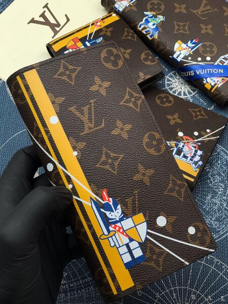 Портмоне Louis Vuitton мужской канва 61898