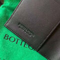 Мужская обложка на паспорт Bottega Veneta мужской кожа черный 113493-6