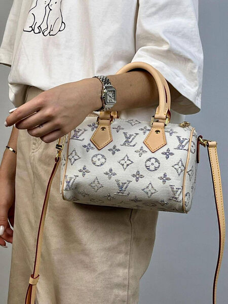 Сумка Louis Vuitton женский кожа белый 153142-3
