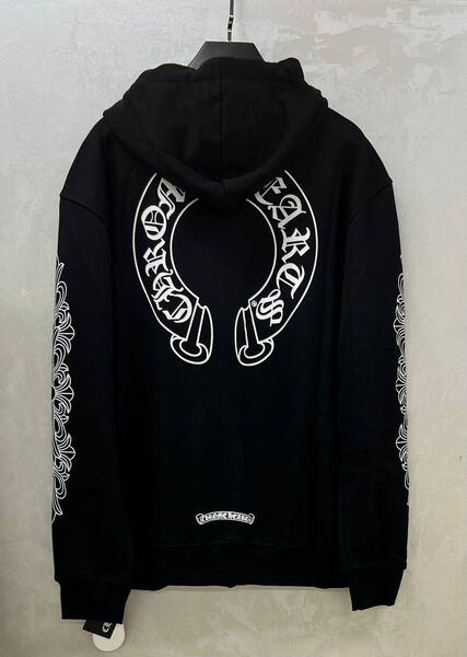 Худи Chrome Hearts женский черный 196999-2