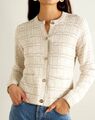 Кардиган Gucci женский вязаная ткань бежевый 173949
