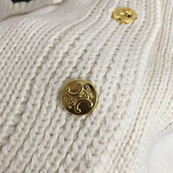 Кардиган Chanel женский вязаная ткань белый 163713-7