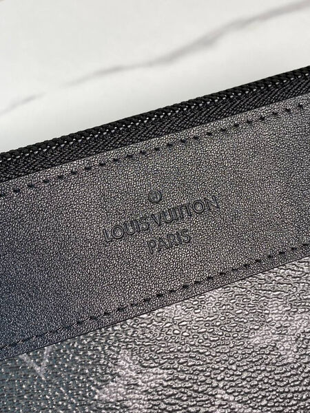 Мужской клатч Louis Vuitton мужской кожа черный 173553-3
