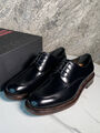 Мужские туфли Zegna мужской кожа черный 173123-5