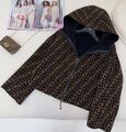 Пальто двухстороннее Fendi женский черный 123805