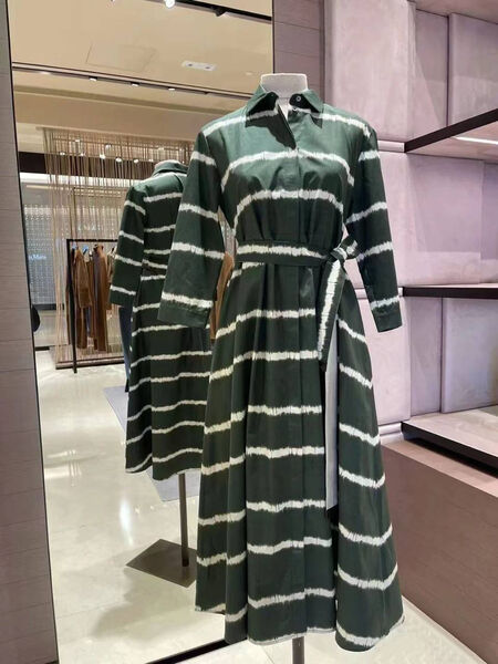 Платье Max Mara женский болотный 147513-3