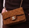 Сумка Chanel Mini 20 женский замша 171901-1