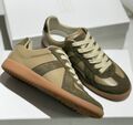 Кеды Maison Margiela женский текстиль болотный 181495-1