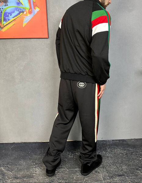 Мужской костюм Gucci мужской черный 120438-3
