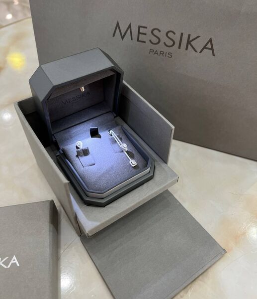 Серьги Messika графитовый 176067-2