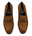 Лоферы Hermès женский замша 104419-2