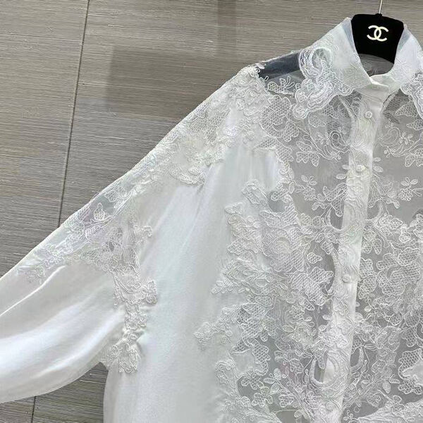 Рубашка Ermanno Scervino женский белый 155655-3