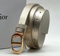 Женский ремень Christian Dior женский кожа графитовый 21198-1