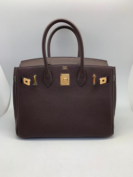Сумка Hermès Birkin 30 ручная работа женский кожа 75345-2