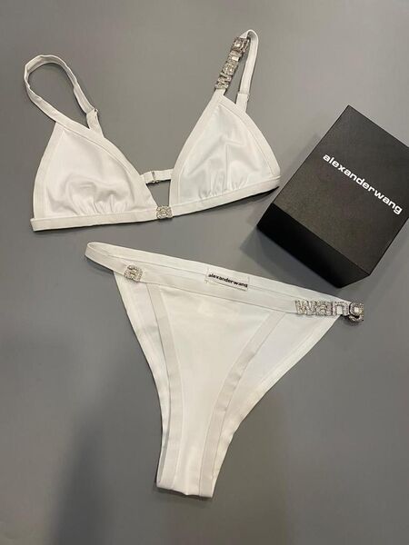 Купальник Alexander Wang женский белый 37015-5