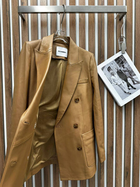 Пиджак Jil Sander женский бежевый 144582-3