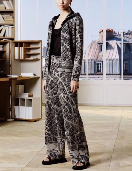 Костюм Christian Dior женский графитовый 127564