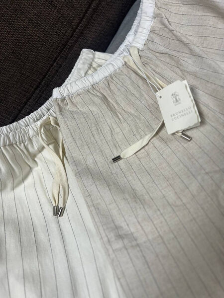 Брюки Brunello Cucinelli женский графитовый 192209-3
